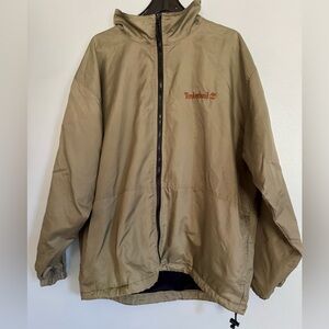 Vintage Timberland Weathergear Nylon Windbreaker Men’s size L Zip up EUC